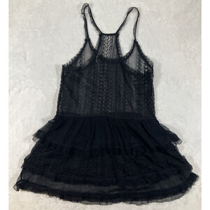 URBAN OUTFITTERS KIMCHI BLUE Lace Tank Top Blouse Goth Witchy Fairy Size Small